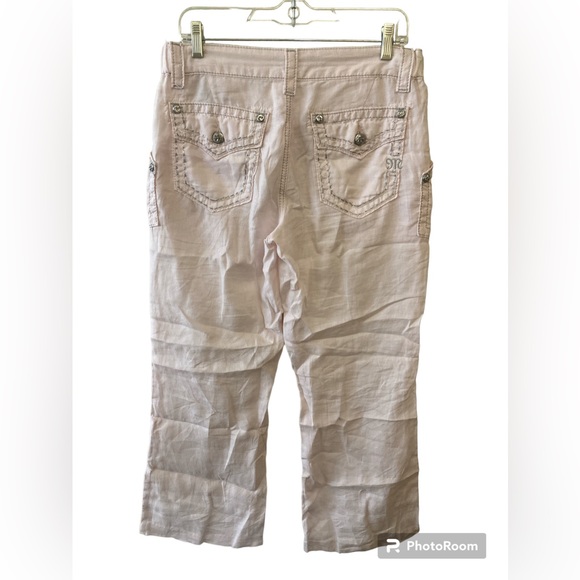 Miss Me Linen Cargo Trouser/Wide Leg - Picture 2 of 13